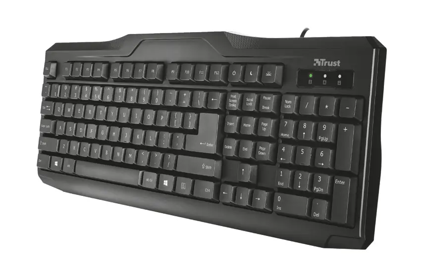 Trust CLASSICLINE KEYBOARD 20519 Klavye