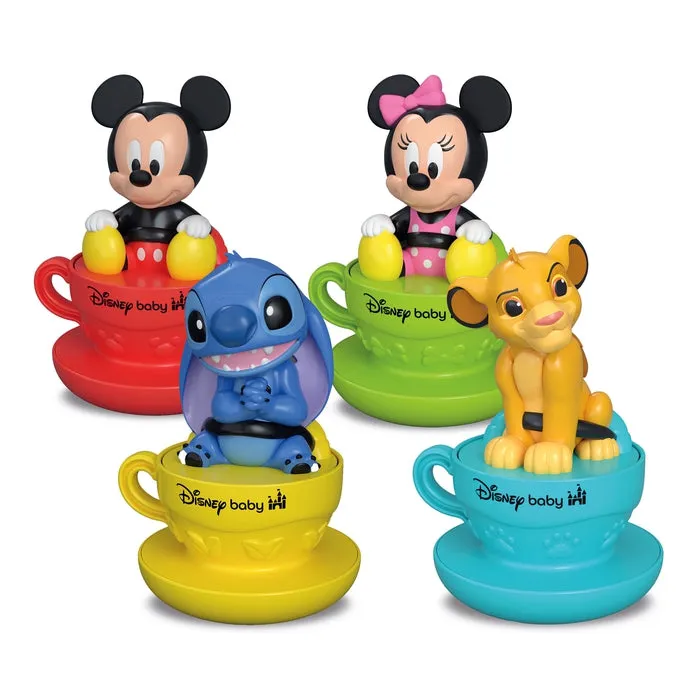 Clementoni Disney Baby Spinning Character 17891 Mickey, Minnie, Donald Duck, Stitch 18 Parça Oyuncak Figür Figür Oyuncak