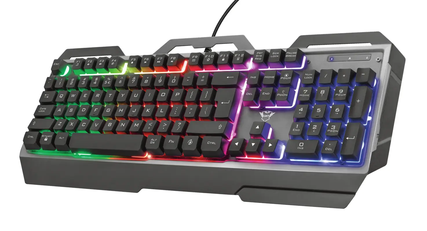 Trust GXT 856 Torac 23940 RGB Oyuncu Klavyesi