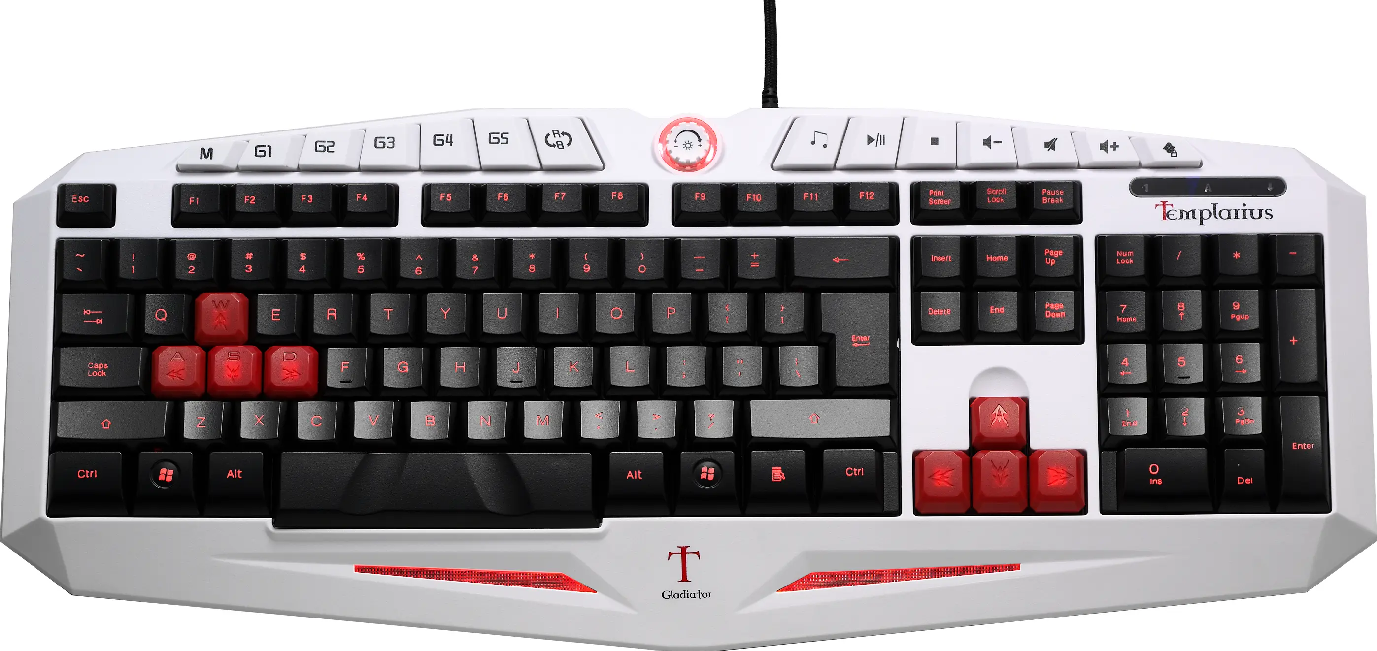 Aerocool Gladiator GLADIKB Oyuncu Klavyesi Thumbnail 6