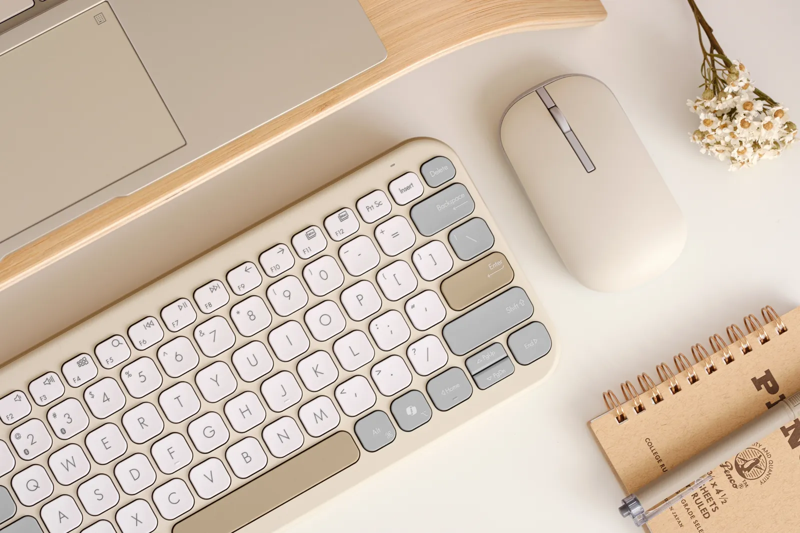 ASUS Marshmallow Keyboard KW100 90XB0880-BKB190 Kablosuz Klavye Thumbnail 13