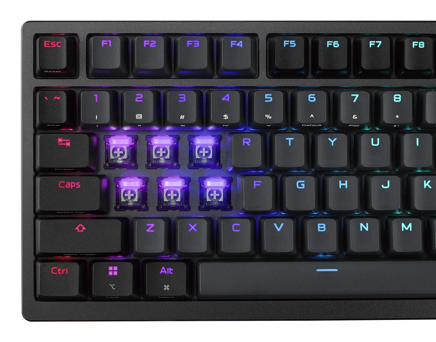 ASUS ROG Azoth 96 HE 90MP040H-BKDA20 RGB Kablosuz Oyuncu Klavyesi Thumbnail 12