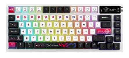 ASUS ROG Azoth X 90MP044F-BKEA30 Mekanik RGB Kablosuz Oyuncu Klavyesi Thumbnail 1