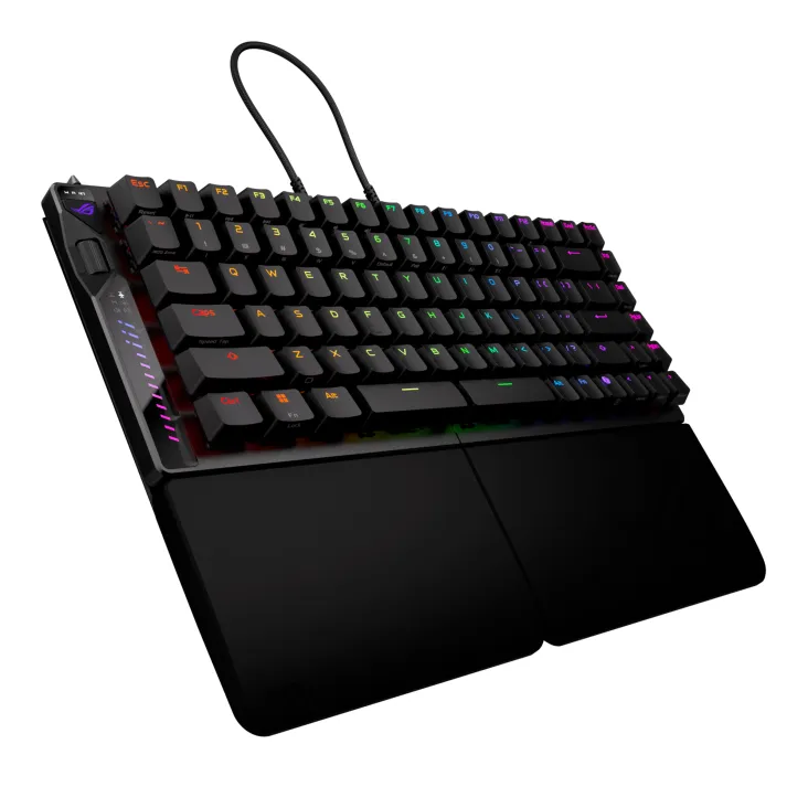 ASUS ROG Falcata 90MP043H-BKNA20 RGB Kablosuz Oyuncu Klavyesi Thumbnail 6