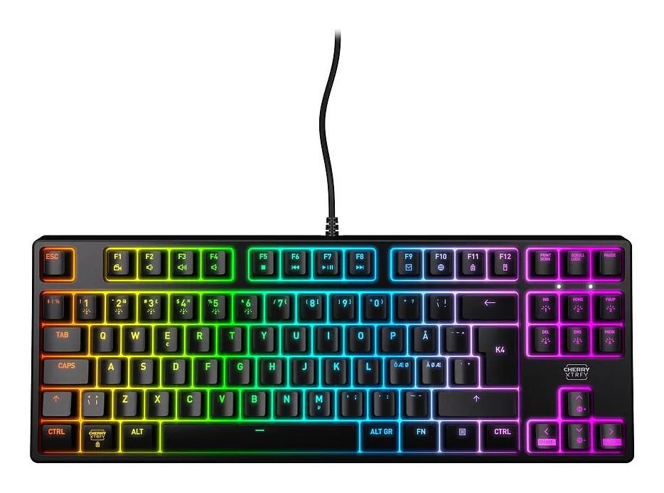 CHERRY XTRFY K4V2 RGB TKL CX-K4V2-RGB-TKL-R-ES Mekanik Oyuncu Klavyesi