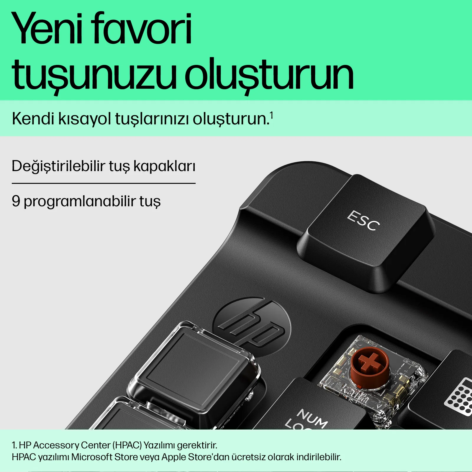 HP 435 Programmable Wireless Keypad 7N7C3AA Thumbnail 5