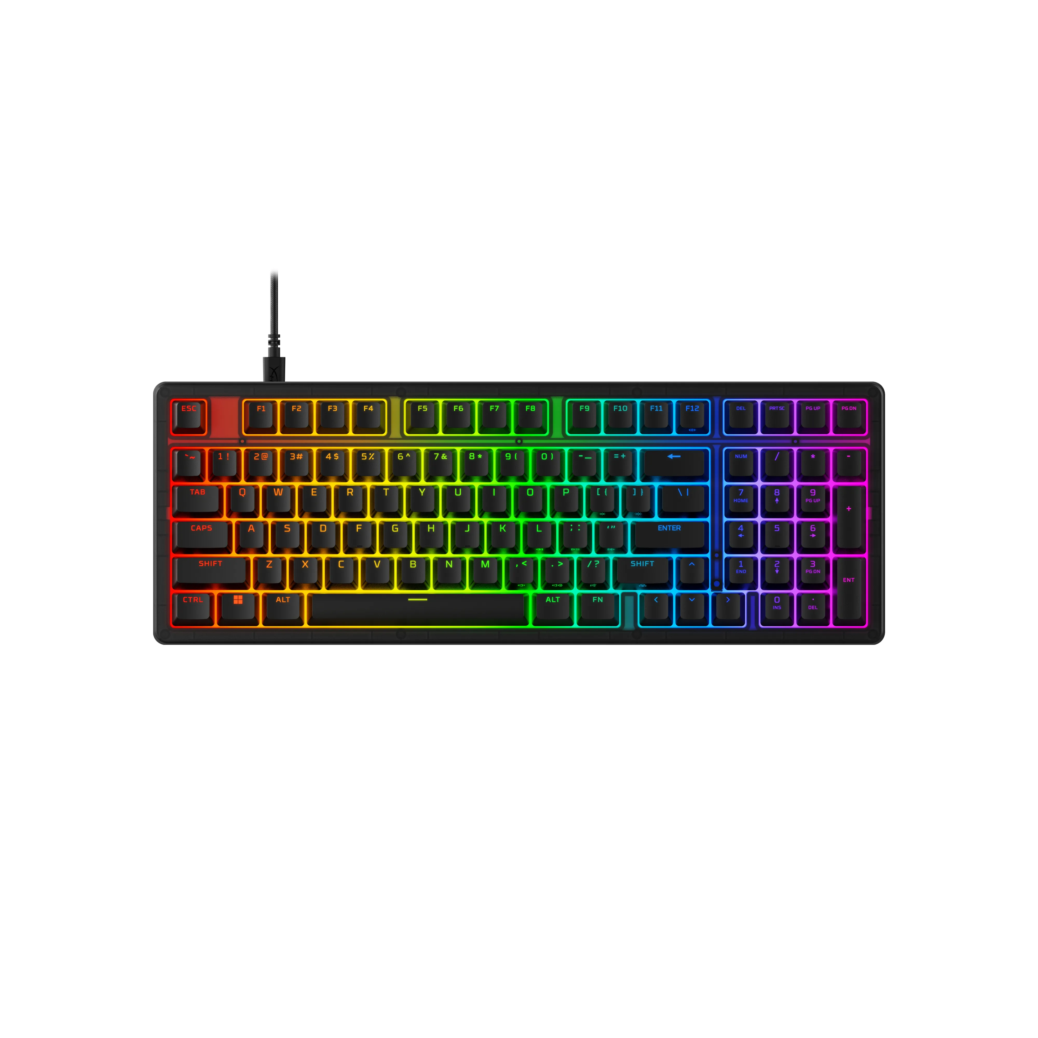 HyperX Origins 2 1800 B4QS4AA Mekanik RGB Oyuncu Klavyesi
