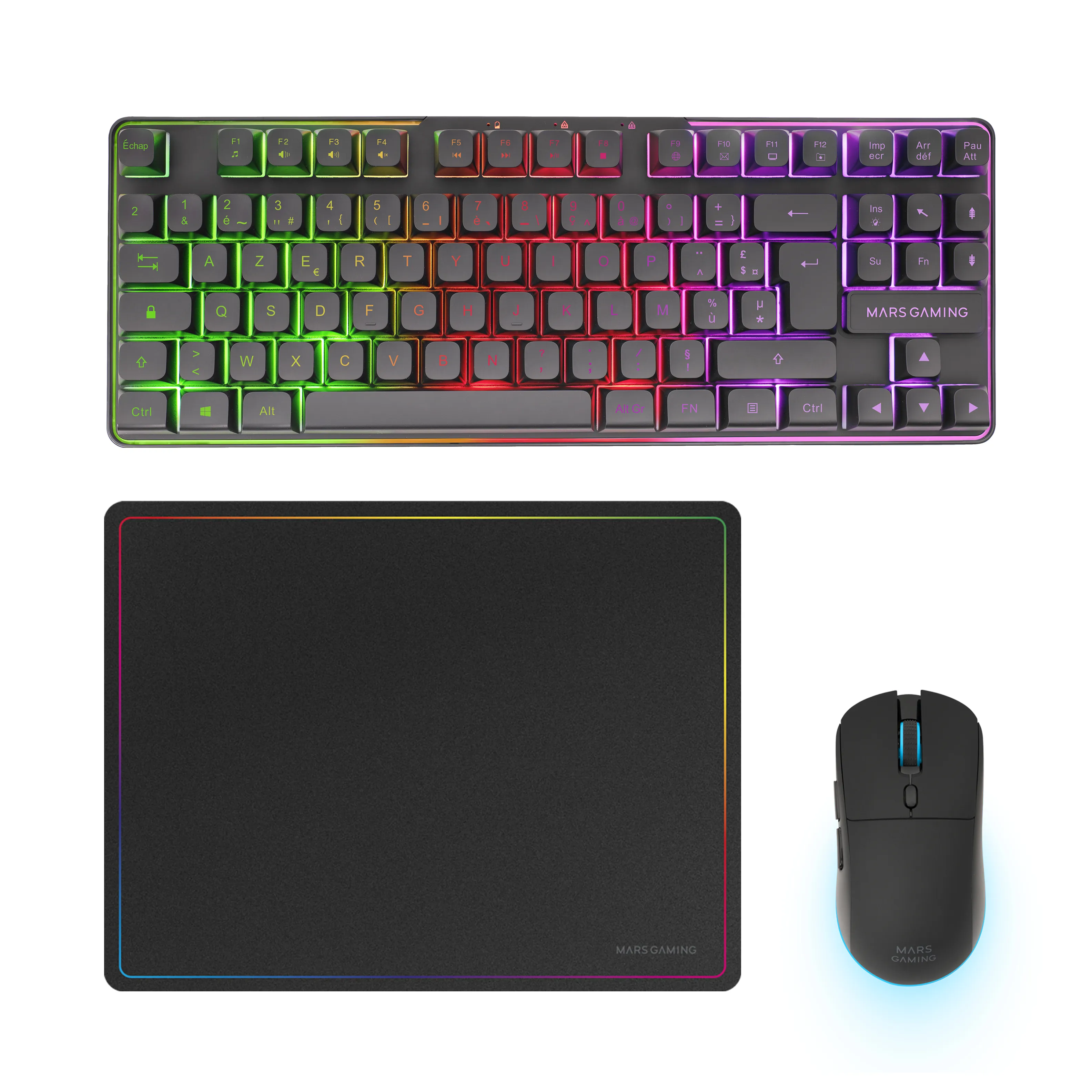 Mars Gaming MCPWTKLFR RGB Kablosuz Oyuncu Klavyesi