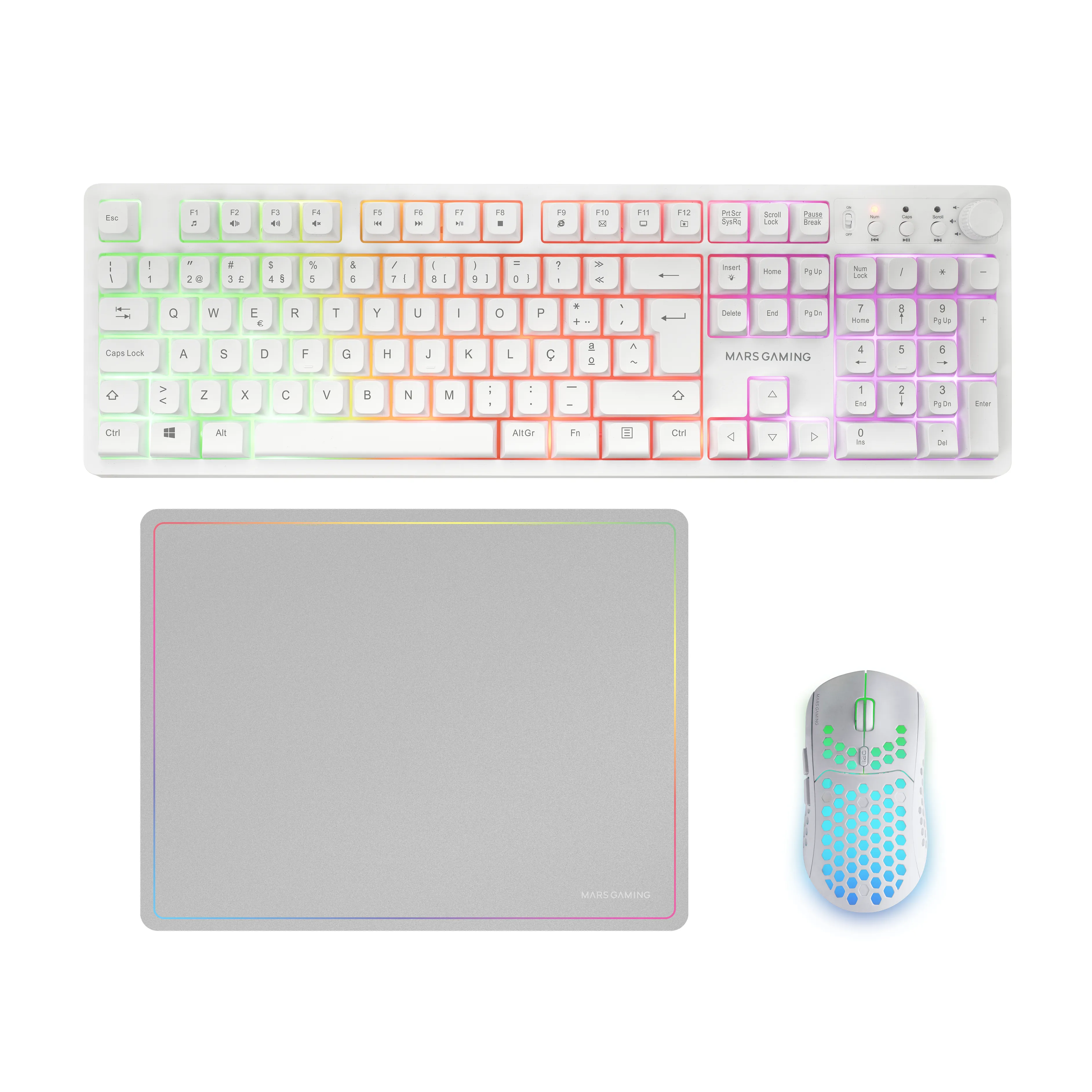Mars Gaming MCPWXWPT RGB Kablosuz Oyuncu Klavyesi