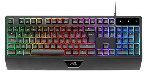 Mars Gaming MK124ES RGB Oyuncu Klavyesi