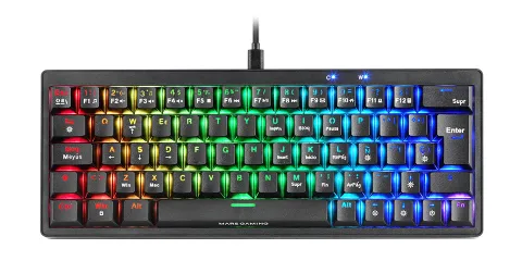 Mars Gaming MKMINIPROBIT Mekanik RGB Oyuncu Klavyesi