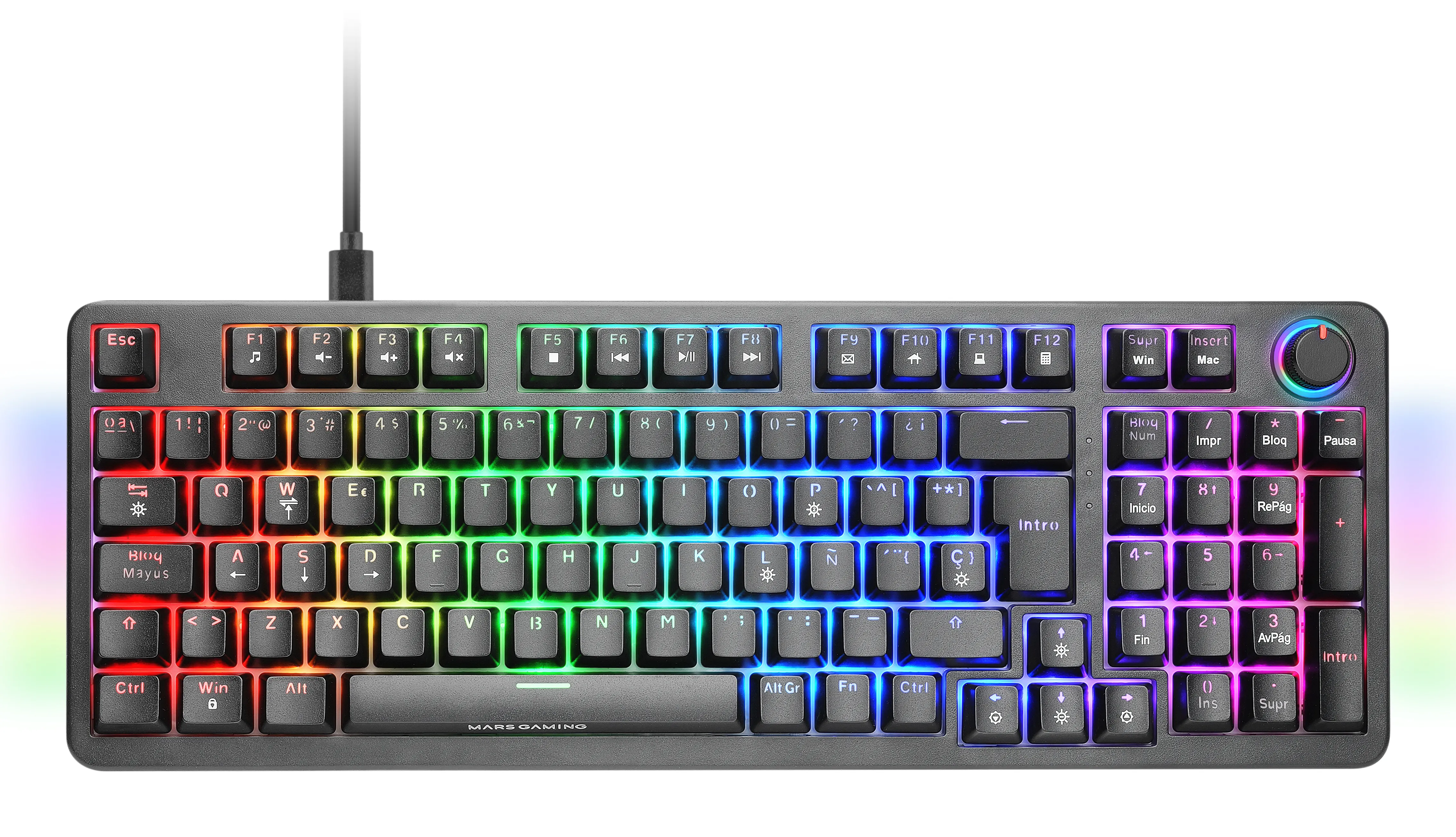 Mars Gaming MKPROBES Mekanik RGB Oyuncu Klavyesi