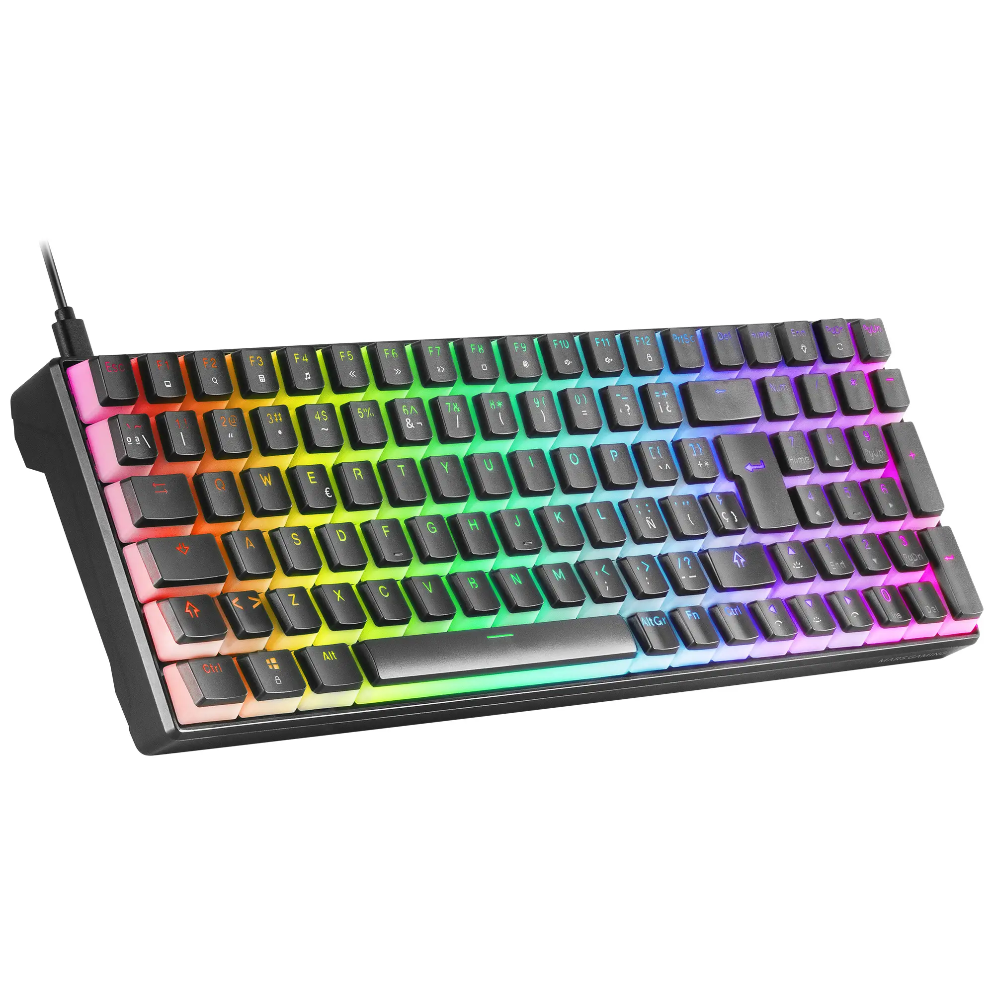 Mars Gaming MKULTRABES Mekanik RGB Oyuncu Klavyesi Thumbnail 8