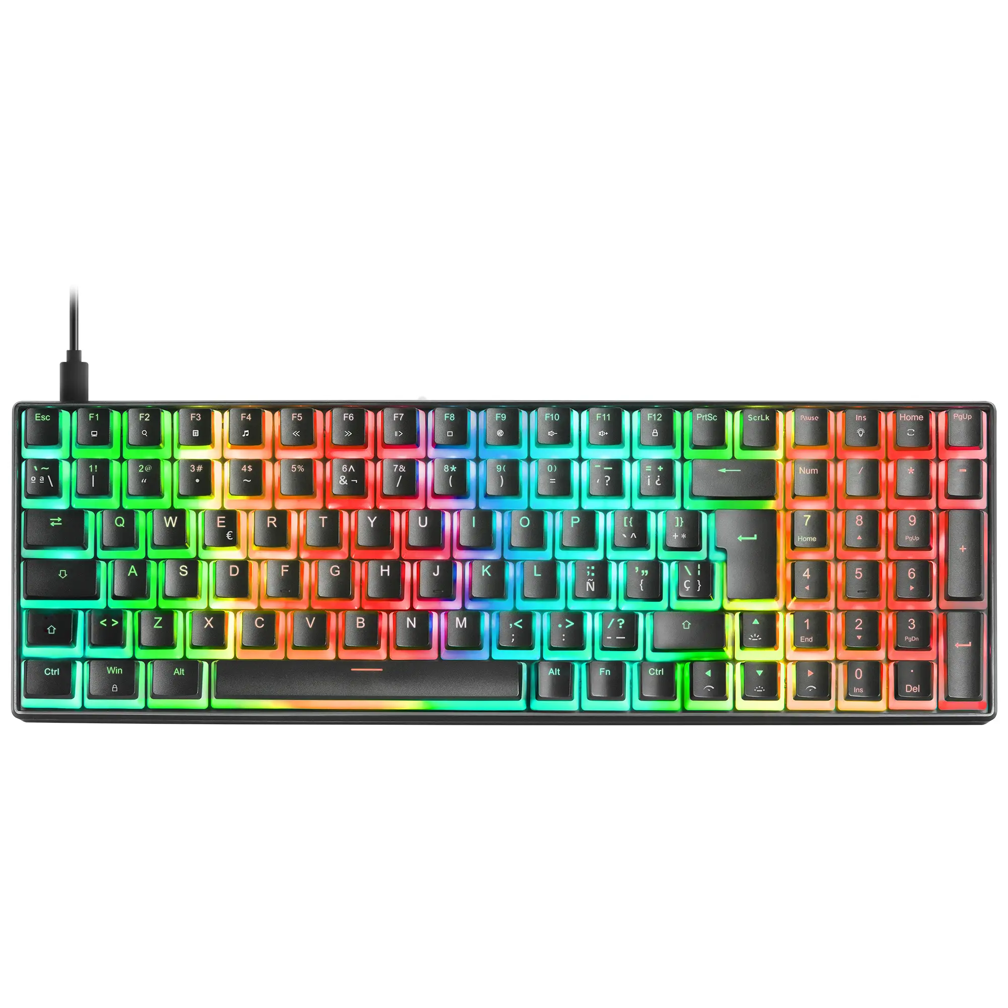 Mars Gaming MKULTRABES Mekanik RGB Oyuncu Klavyesi Thumbnail 11