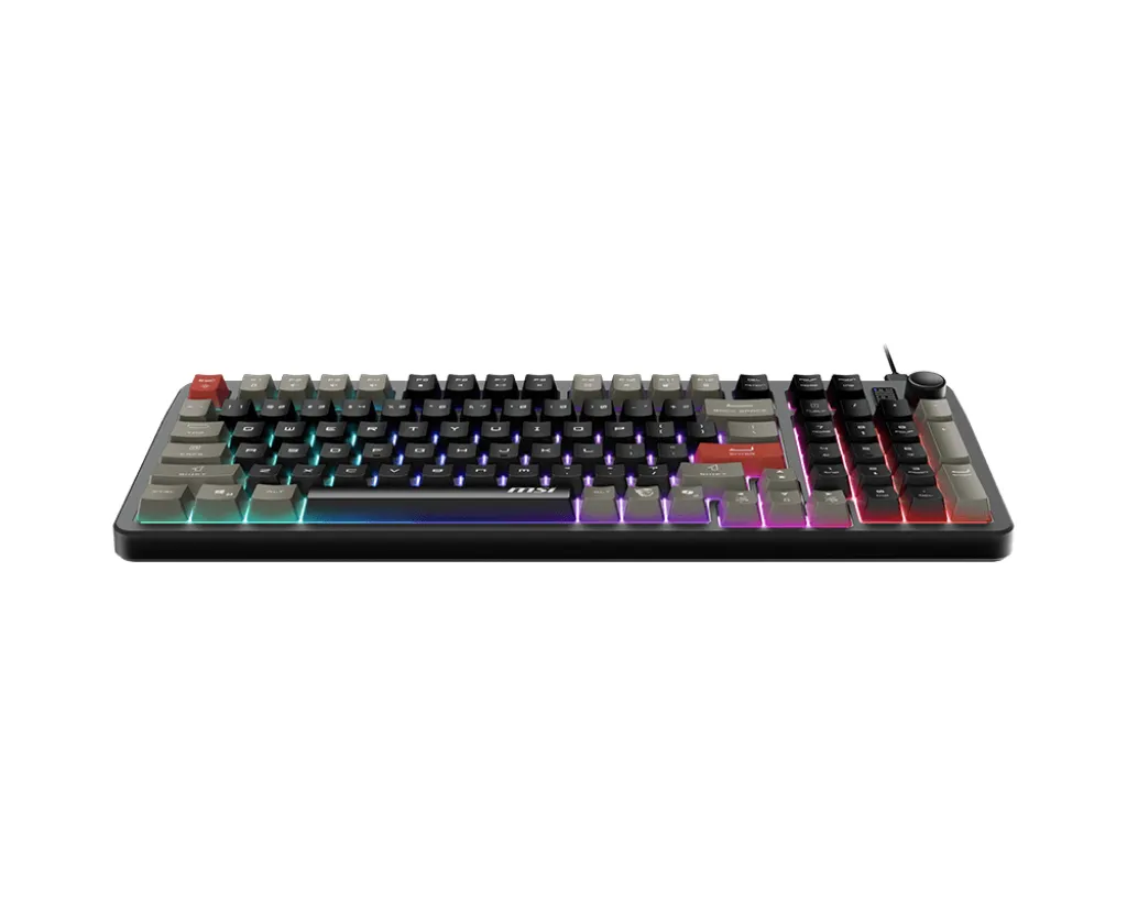 MSI FORGE GK110 US RGB Oyuncu Klavyesi Thumbnail 6