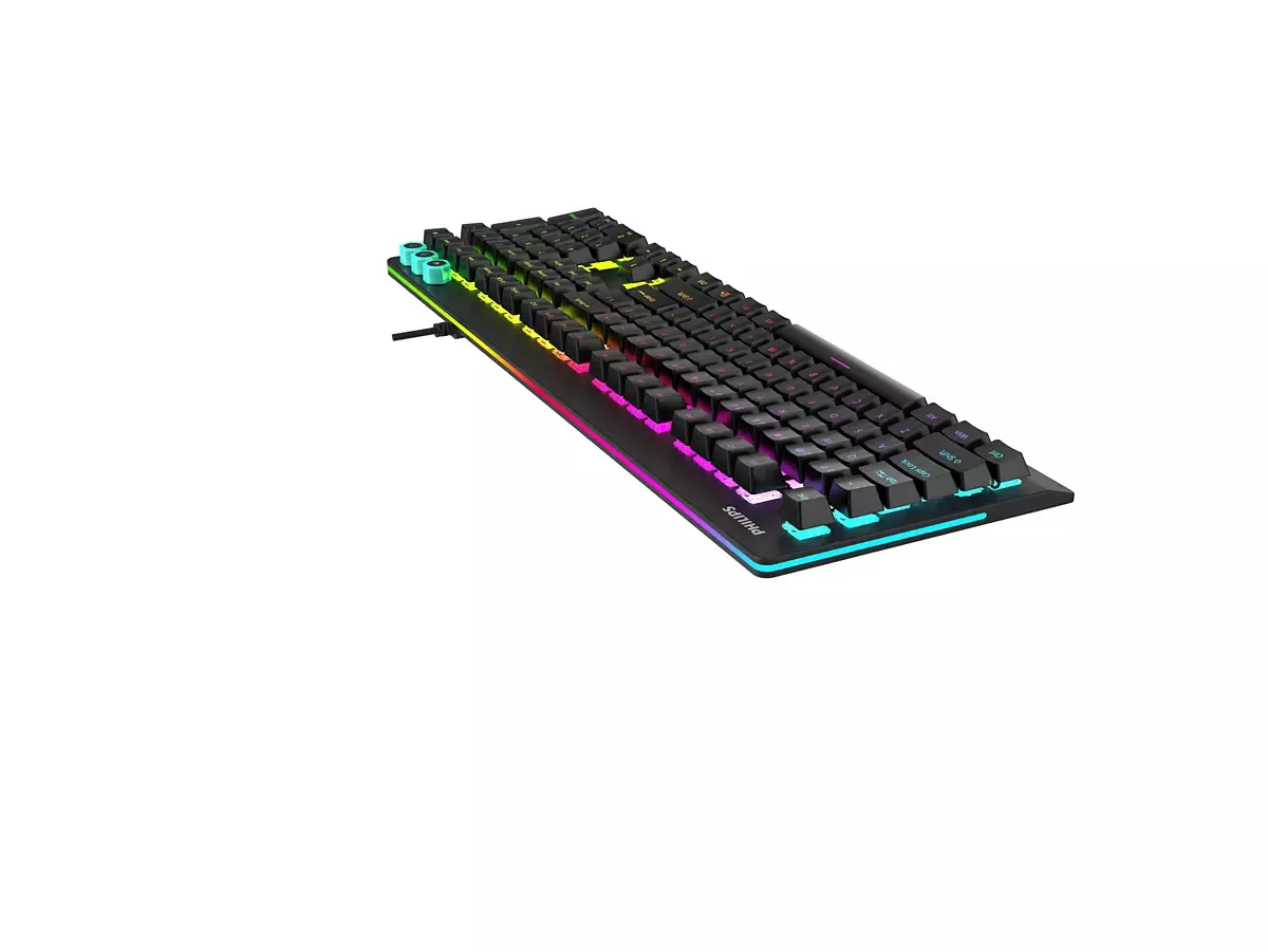 Philips SPK8307BNR/93 Mekanik RGB Oyuncu Klavyesi Thumbnail 1