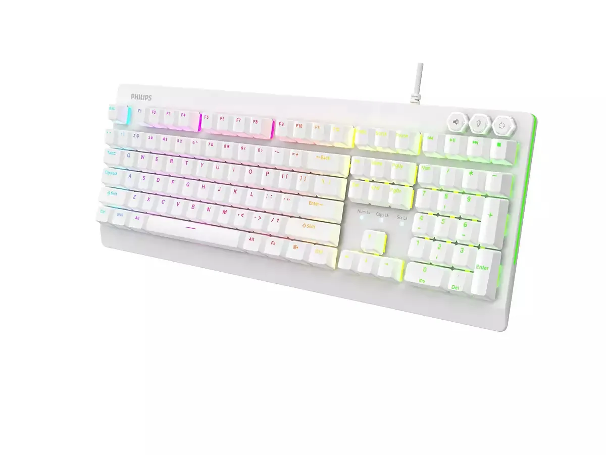 Philips SPK8307WNR/93 Mekanik RGB Oyuncu Klavyesi Thumbnail 6