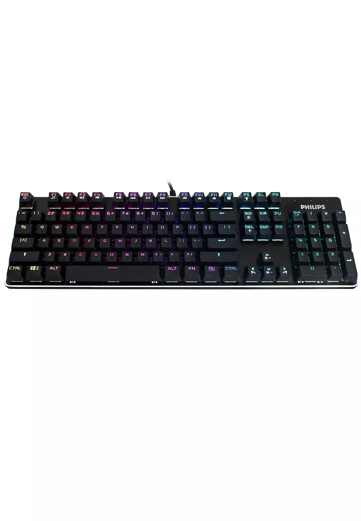 Philips SPK8601B/89 Mekanik RGB Oyuncu Klavyesi