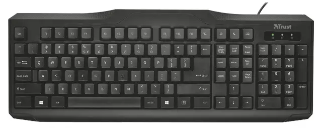 Trust CLASSICLINE KEYBOARD IT 20521 Klavye