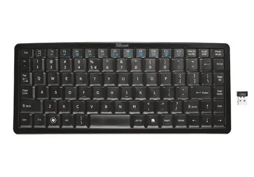 Trust Curve Wireless 17955 Klavye