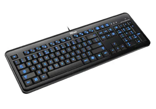 Trust eLight LED Illuminated Keyboard 17371 Klavye