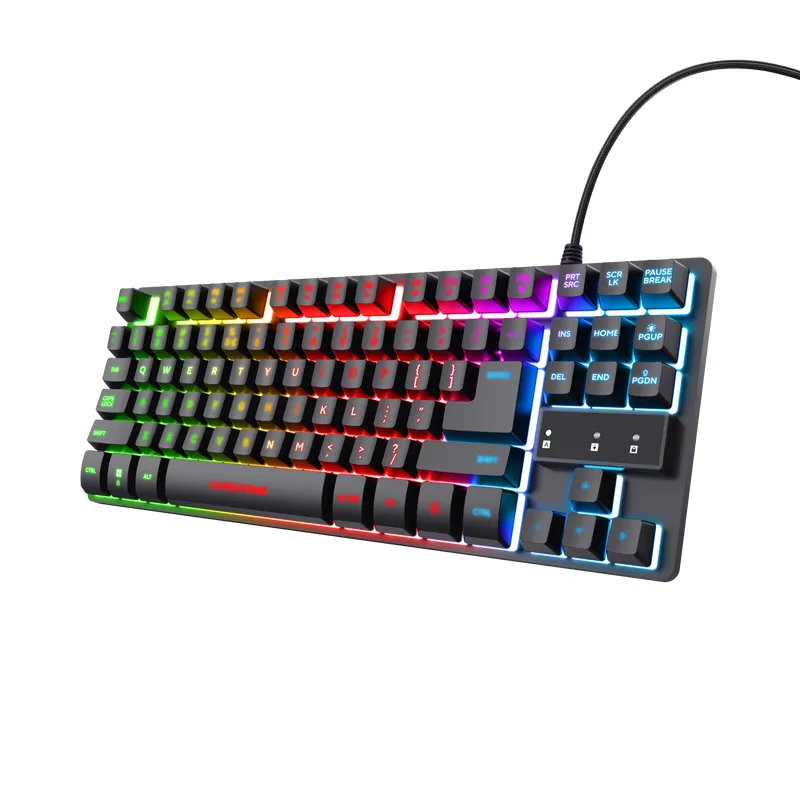 Trust GXT 833 Thado TKL 24292 RGB Oyuncu Klavyesi