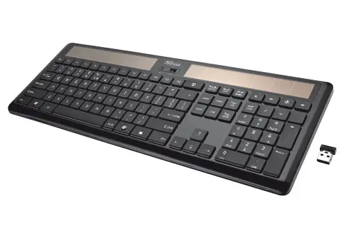 Trust Helios Wireless Solar 18427 Klavye