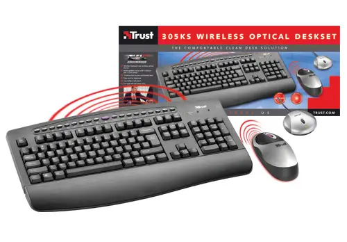 Trust KEYBOARD 305KS 13875 Kablosuz Klavye