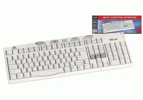 Trust Multi Function Keyboard, IT 13749 Klavye Thumbnail 2