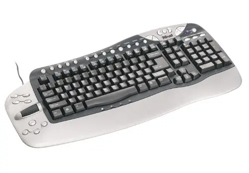 Trust Multimedia Keyboard KB-2100E UK 13161 Klavye