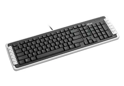 Trust Slimline Keyboard KB-1350D DE 15452 Klavye