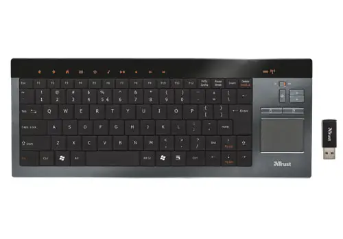 Trust Thinity Wireless Entertainment Keyboard 16819 Klavye