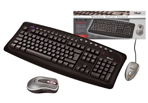Trust Wireless Optical Deskset 3100A 14278 Klavye & Mouse Seti