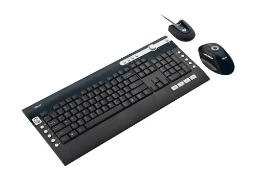 Trust Wireless Optical Multimedia Deskset DS-3250 UK 15057 Klavye & Mouse Seti