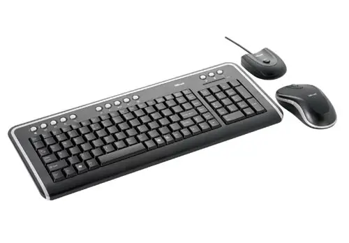 Trust Wireless Optical Slimline Deskset DS-3200 IT 14631 Klavye & Mouse Seti