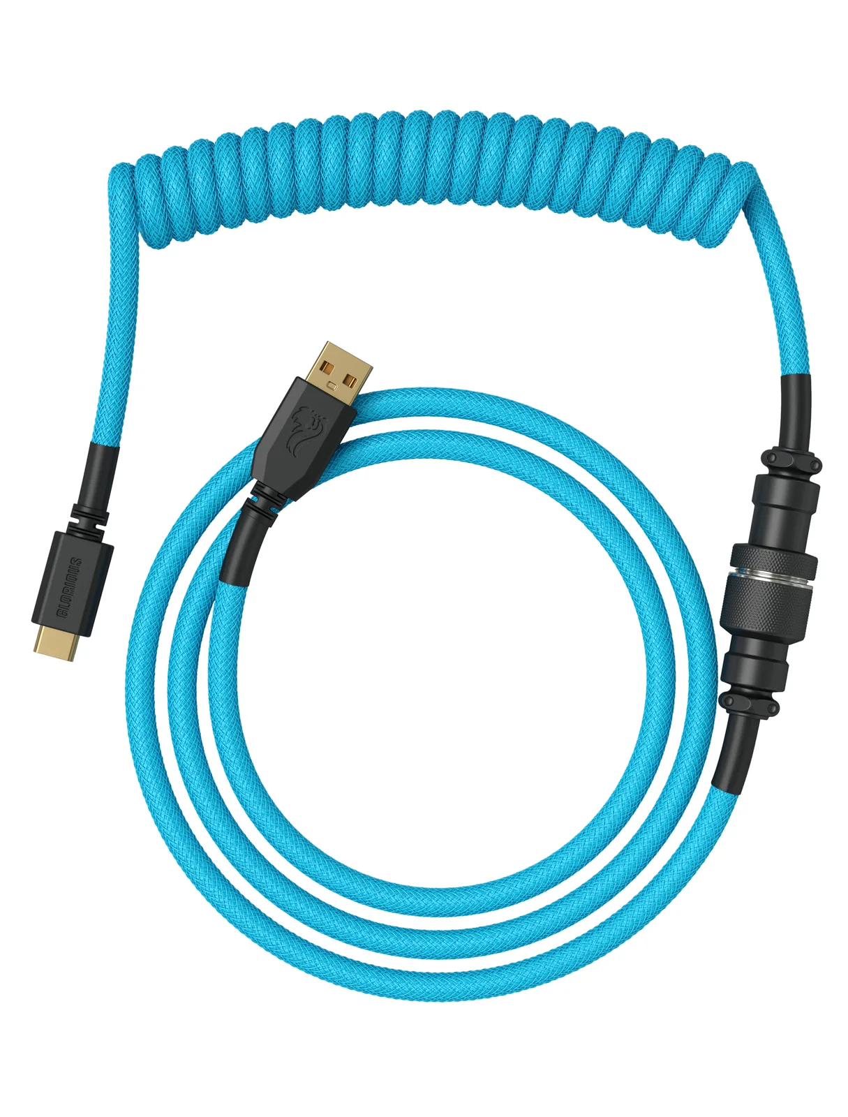 Glorious Gaming Coiled GLO-CBL-COIL-EB Thumbnail 1