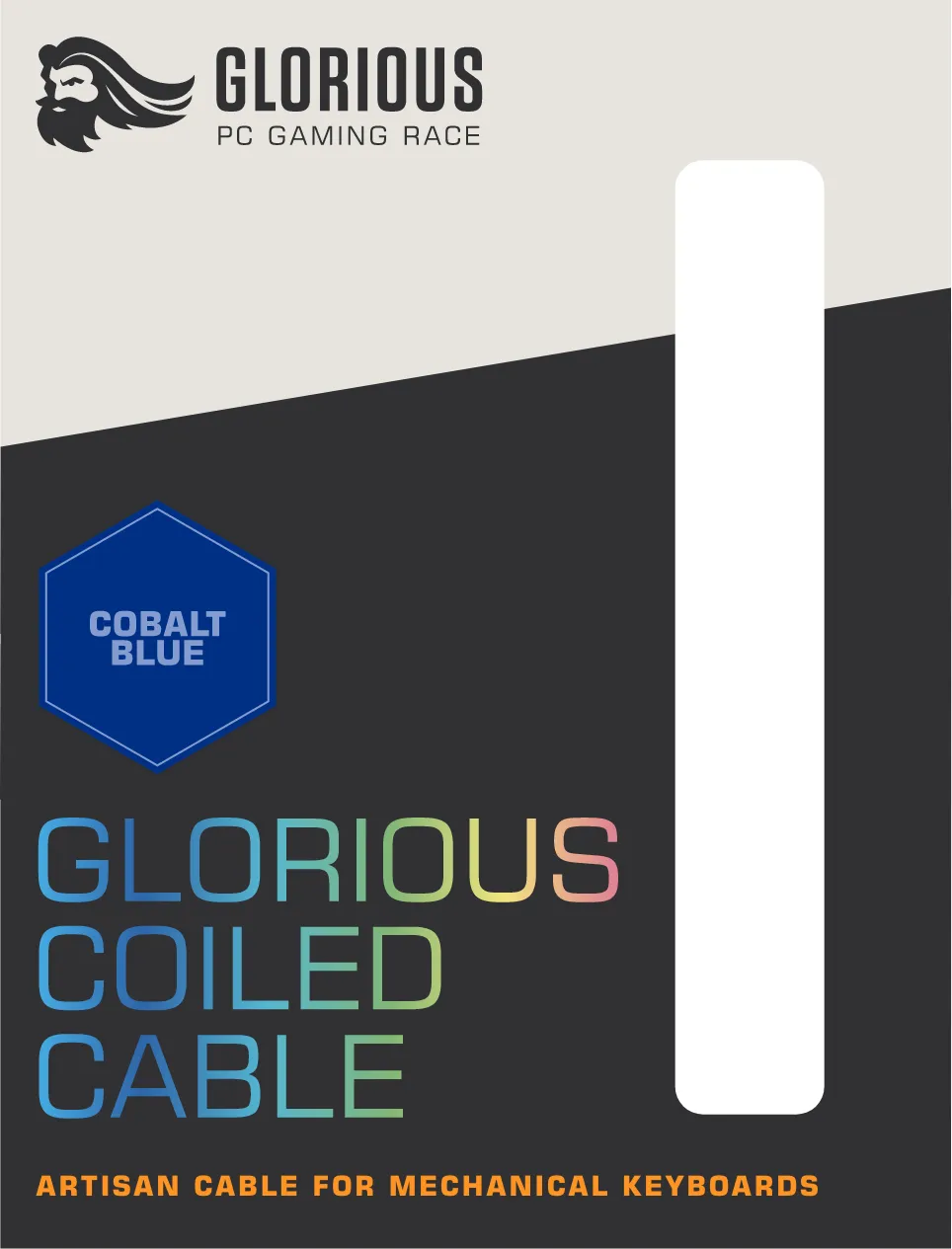 Glorious Gaming Coiled GLO-CBL-COIL-COBALT Thumbnail 3
