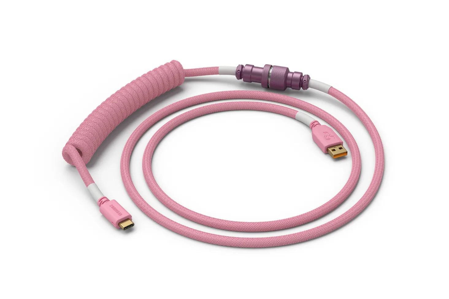 Glorious Gaming Coiled GLO-CBL-COIL-PP Klavye/Fare Kabloları