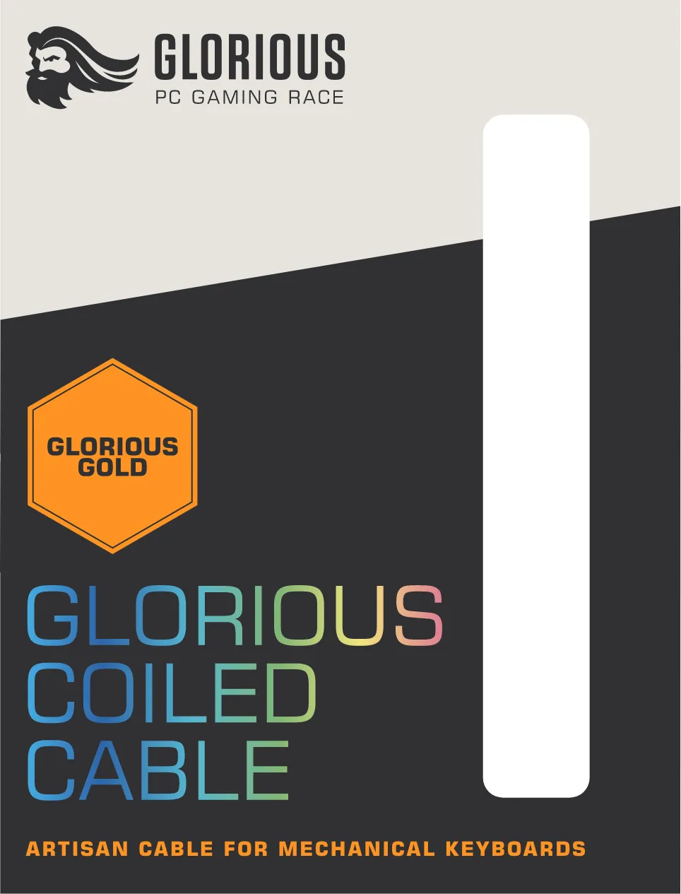 Glorious Gaming Coiled GLO-CBL-COIL-GG Thumbnail 3