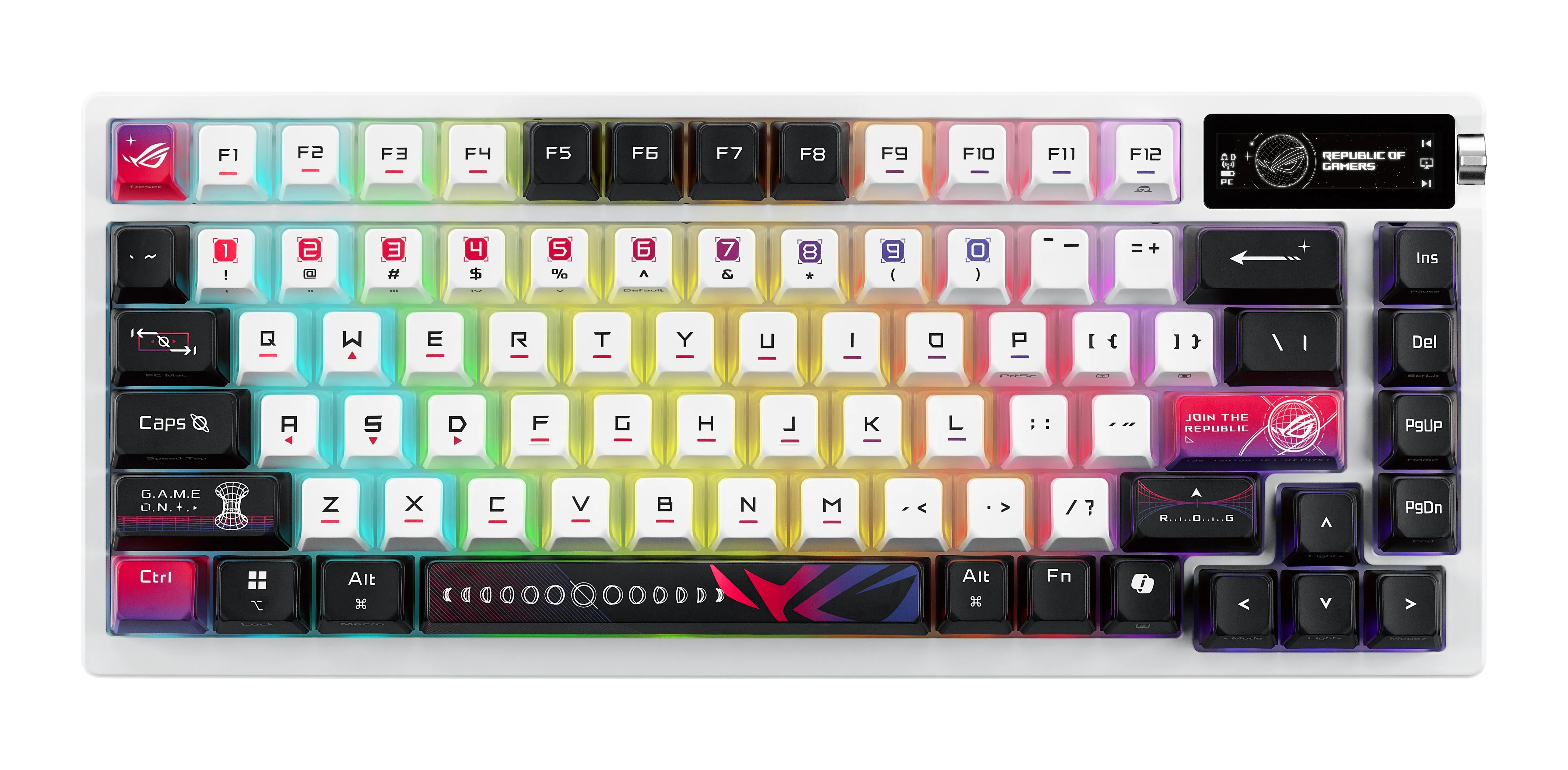 ASUS ROG Azoth X 90MP044F-BKWA30 Mekanik RGB Kablosuz Oyuncu Klavyesi