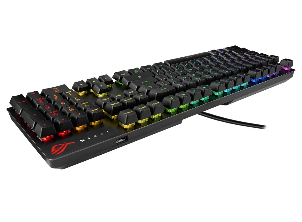 ASUS ROG Strix Scope RX XA05 ROG RX/BL/US Mekanik RGB Oyuncu Klavyesi Thumbnail 4