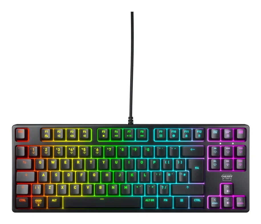 CHERRY K4V2 TKL CX-K4V2-RGB-TKL-R-UK Mekanik Oyuncu Klavyesi