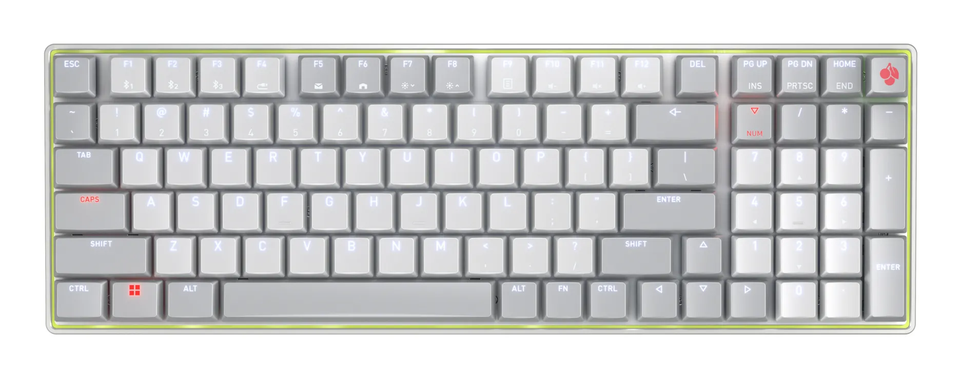 CHERRY KW 550 MX LP G8A-25510HJACN-1 Mekanik Kablosuz Oyuncu Klavyesi