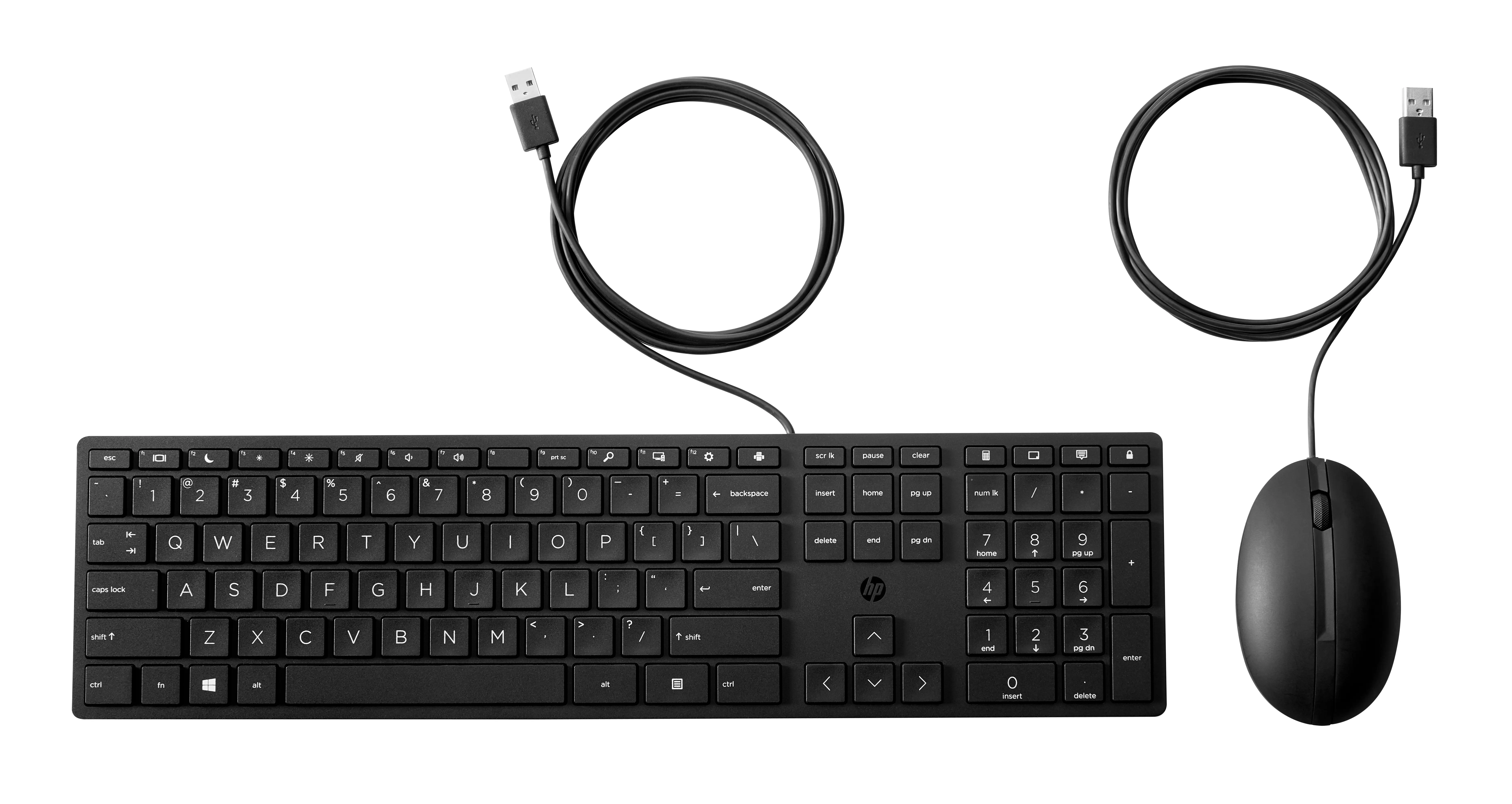 HP Kablolu Masaüstü 320MK 9SR36UT Klavye & Mouse Seti