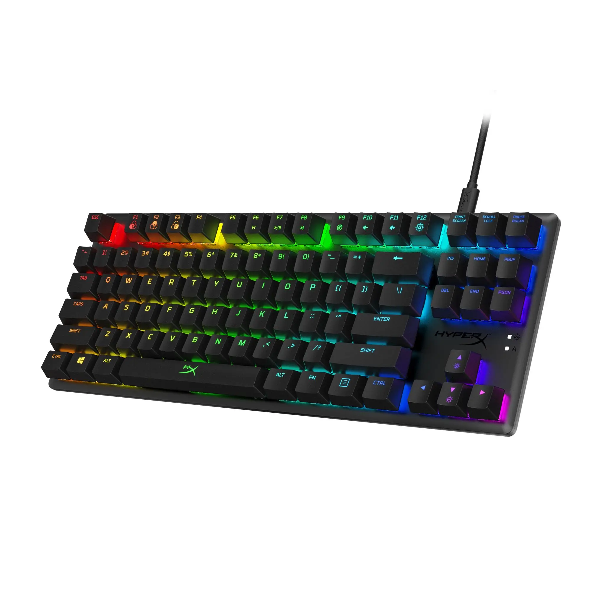 HyperX Alloy Origins Core HX-KB7BLX-US Mekanik RGB Oyuncu Klavyesi Thumbnail 2