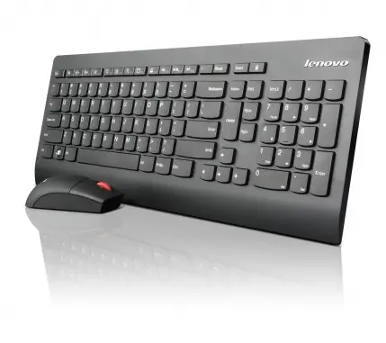 Lenovo Ultraslim Plus Wireless Keyboard and Mouse DE 0A34046 Klavye