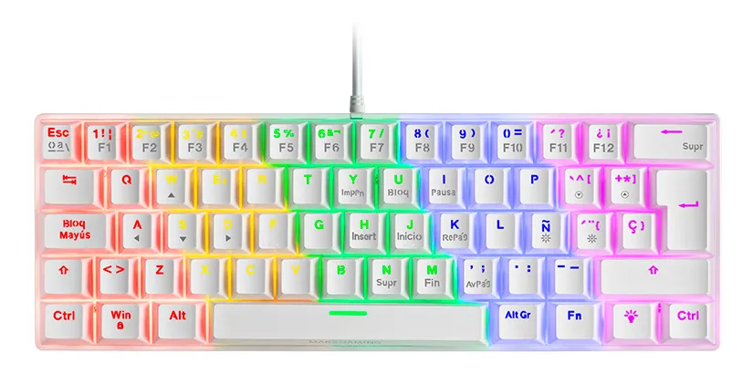 Mars Gaming MK60 MK60WBUS Mekanik RGB Oyuncu Klavyesi