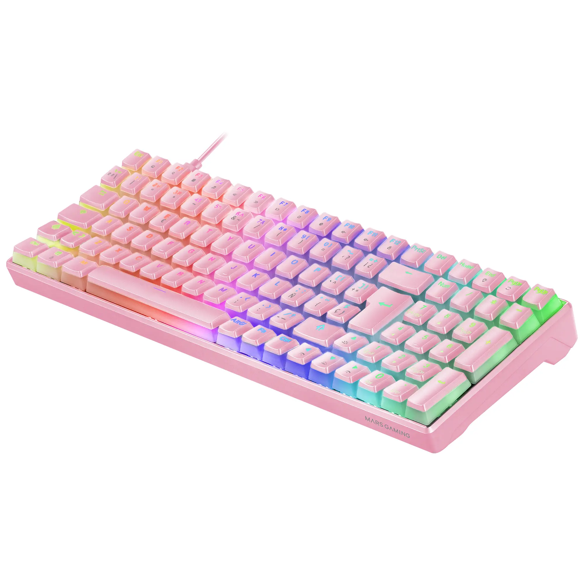 Mars Gaming MKULTRAPRES Mekanik RGB Oyuncu Klavyesi Thumbnail 5