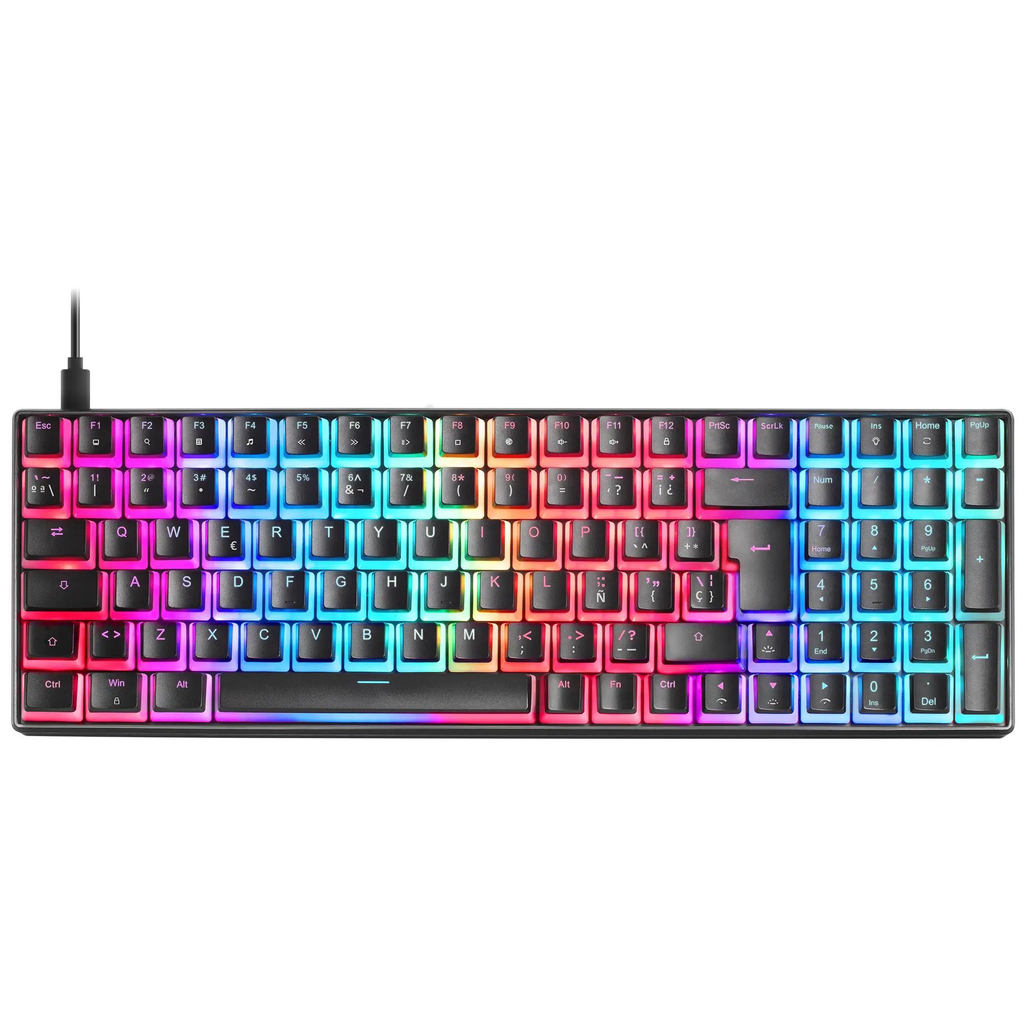 Mars Gaming MKULTRARES Mekanik RGB Oyuncu Klavyesi Klavyele