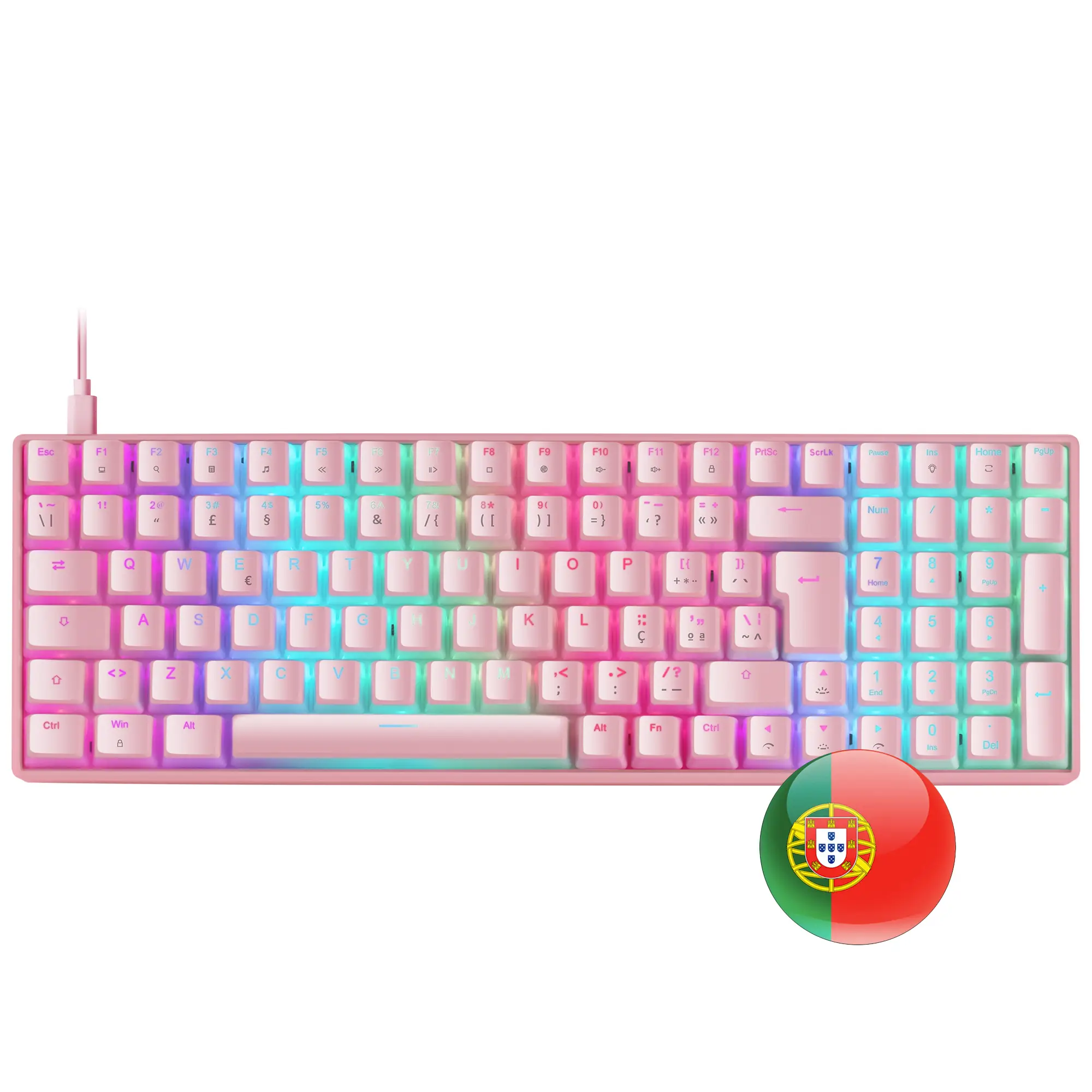 Mars Gaming MKULTRAPBRPT Mekanik RGB Oyuncu Klavyesi Klavyele